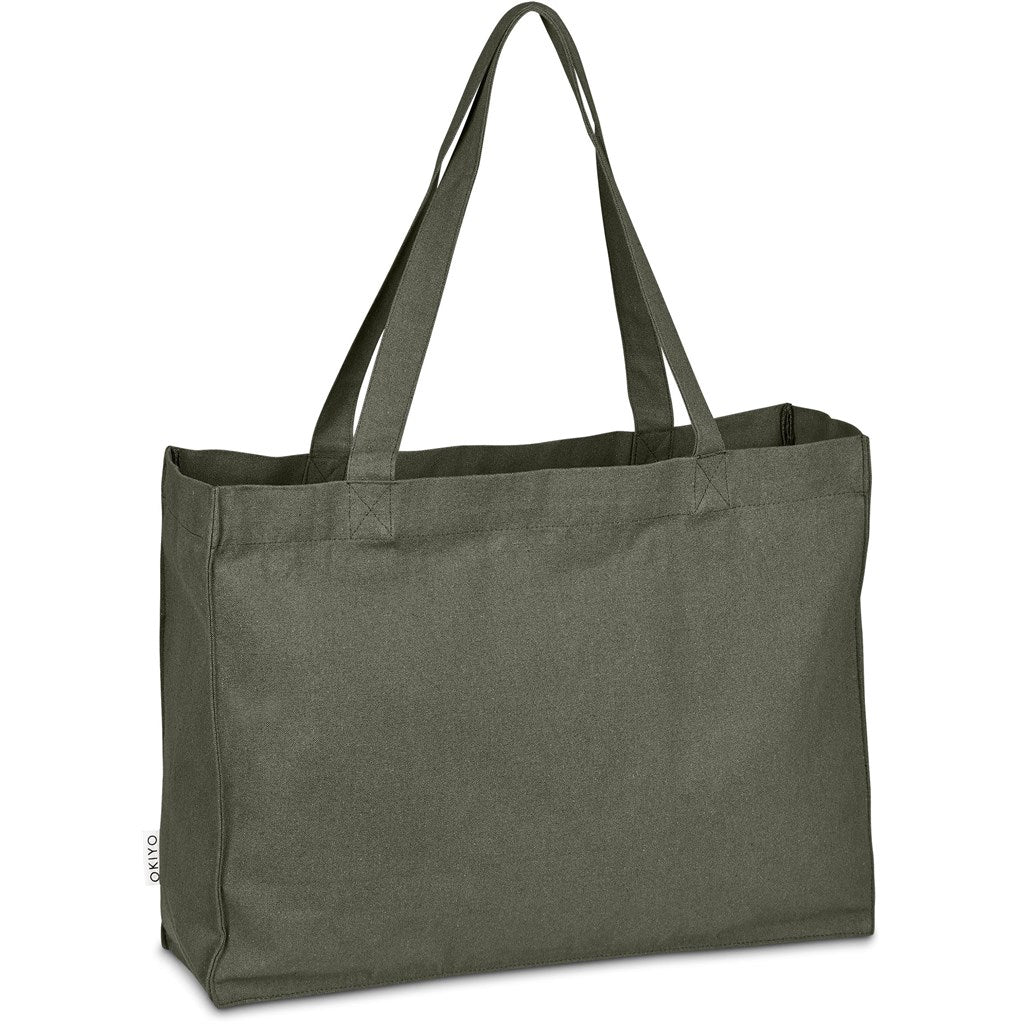 Okiyo Subarashi Recycled Cotton Canvas Tote - 320gsm - Retail Therapy Online