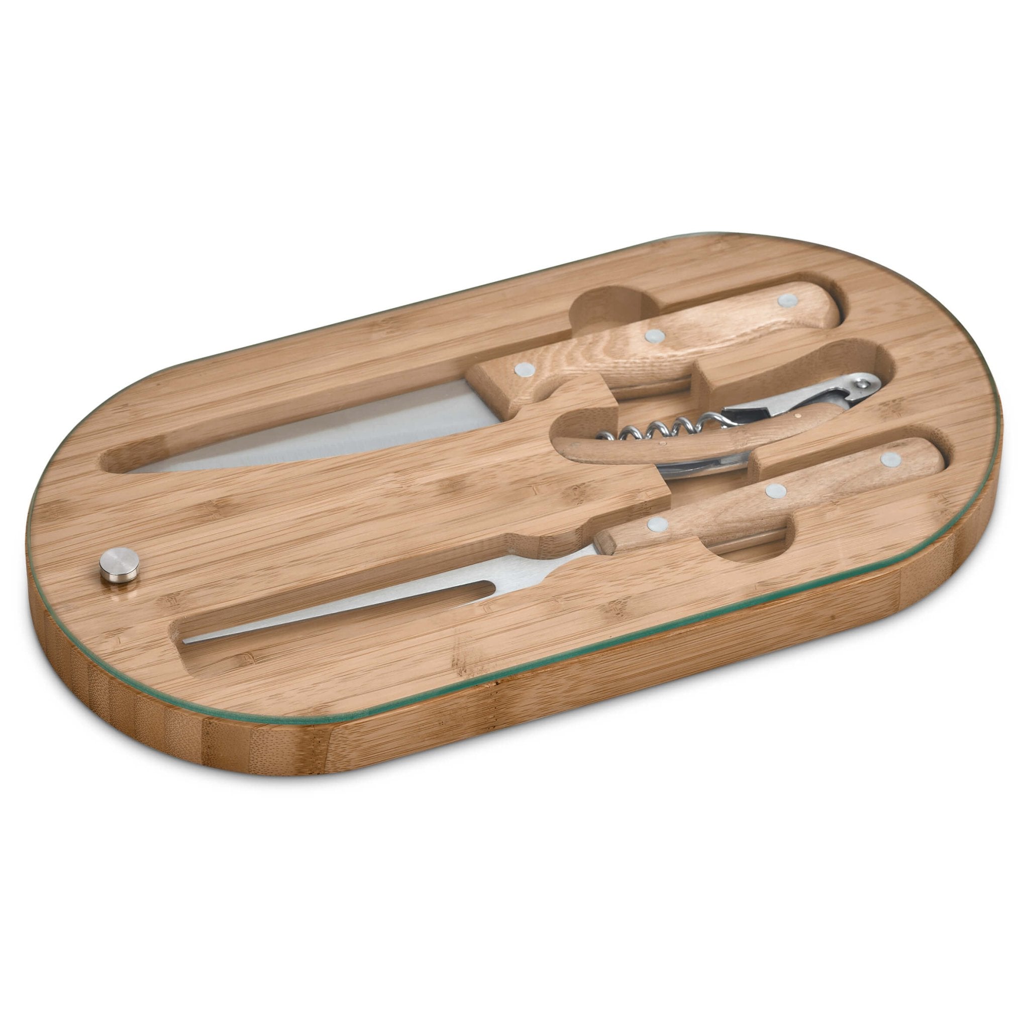 Okiyo Suraisu Bamboo Food And Wine Set - Retail Therapy Online