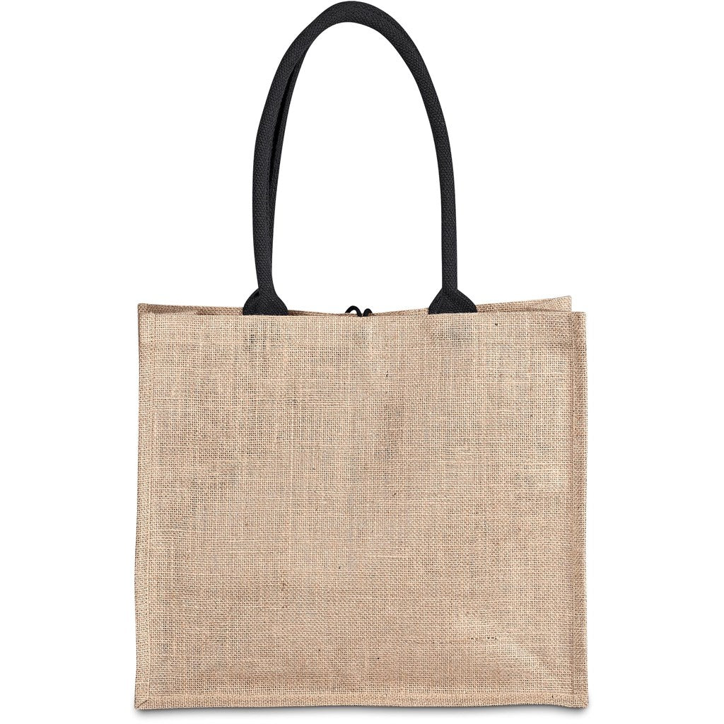 Okiyo Umi Jute & Cotton Tote Shopper Bag - 320gsm - Retail Therapy Online