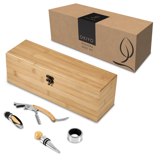 Okiyo Wainoka Wine Set - Retail Therapy Online