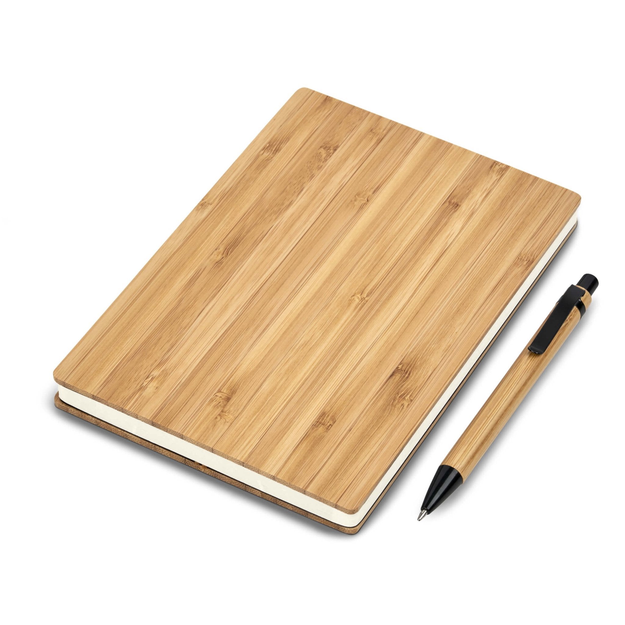Okiyo Yahari Bamboo A5 Notebook & Pen Set - Retail Therapy Online