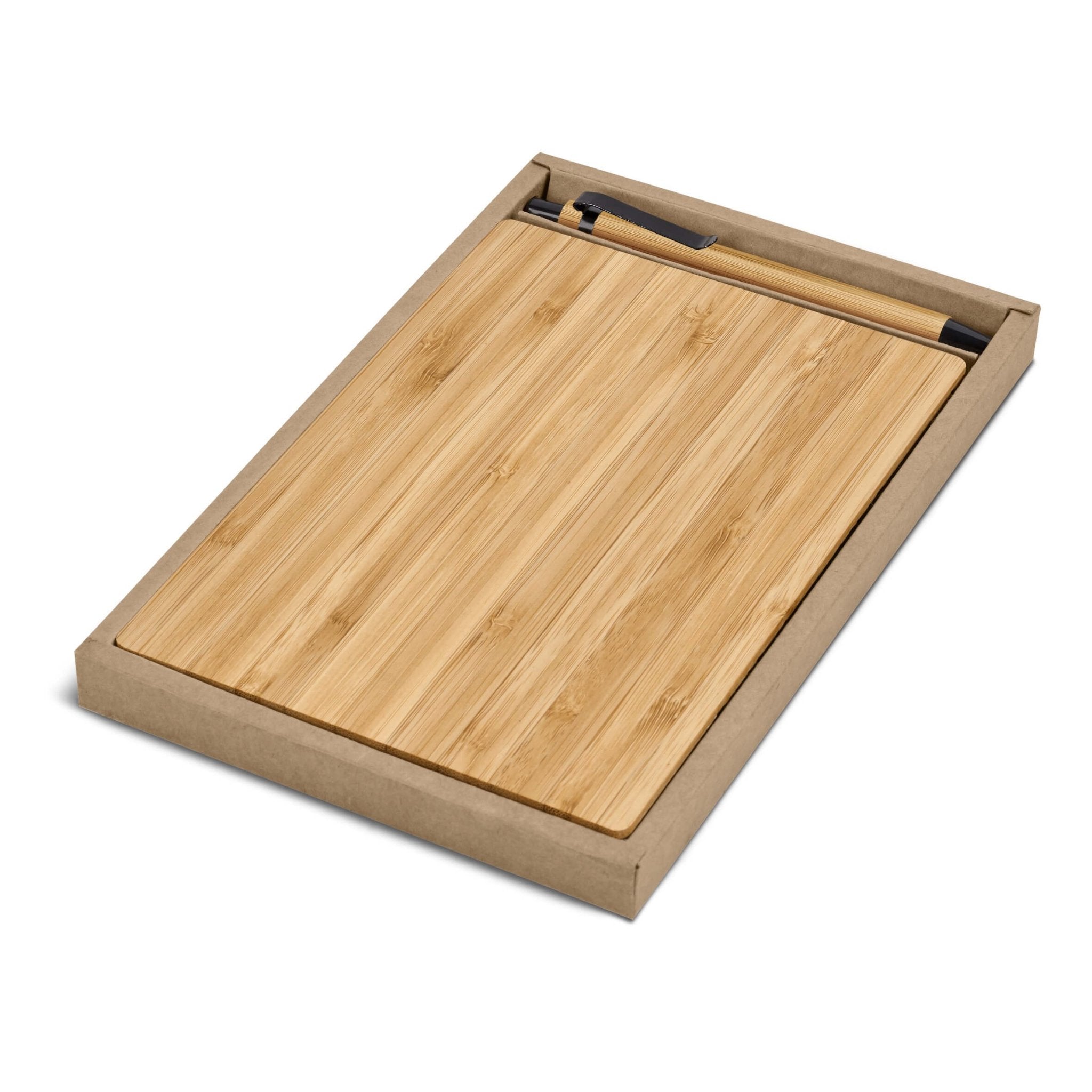 Okiyo Yahari Bamboo A5 Notebook & Pen Set - Retail Therapy Online