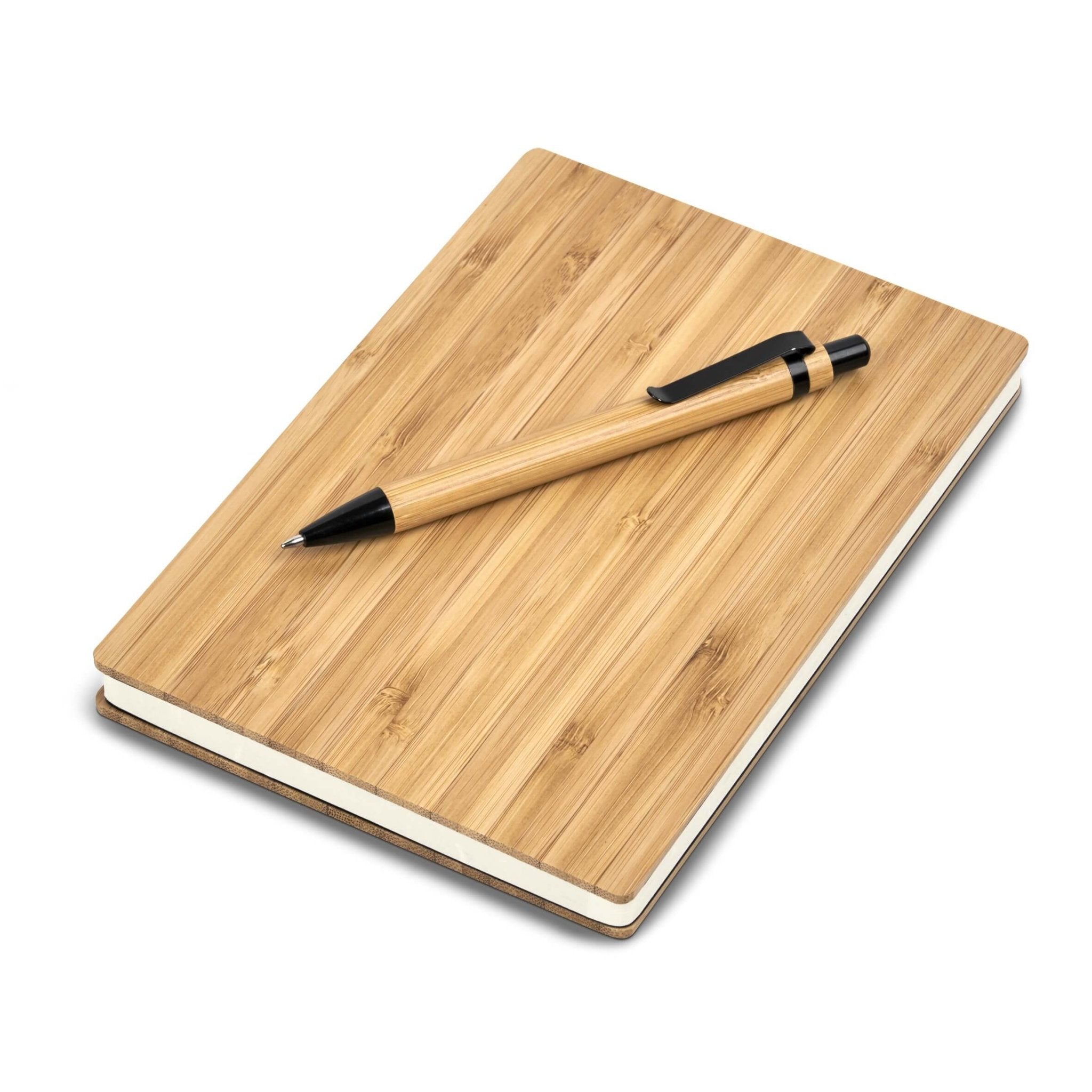 Okiyo Yahari Bamboo A5 Notebook & Pen Set - Retail Therapy Online