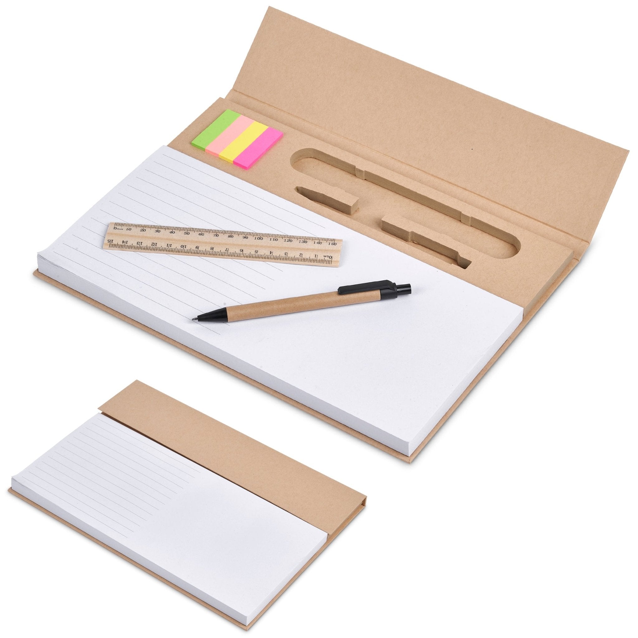 Okiyo Yaruki Paper Desk Note Pad & Stationery Set - Retail Therapy Online