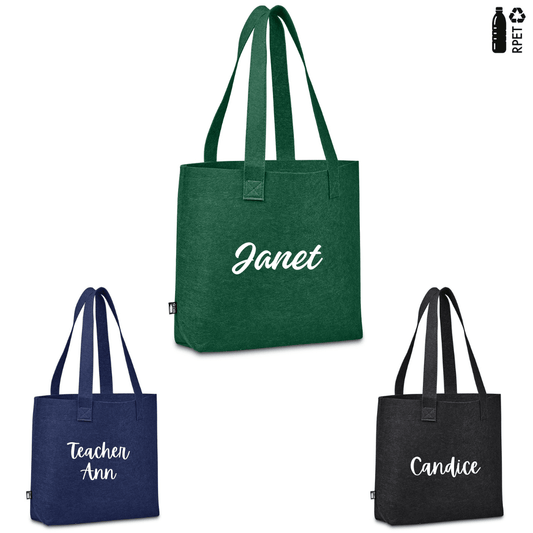 Okiyo Yoongi Recycled PET Felt Shopper - Retail Therapy Online