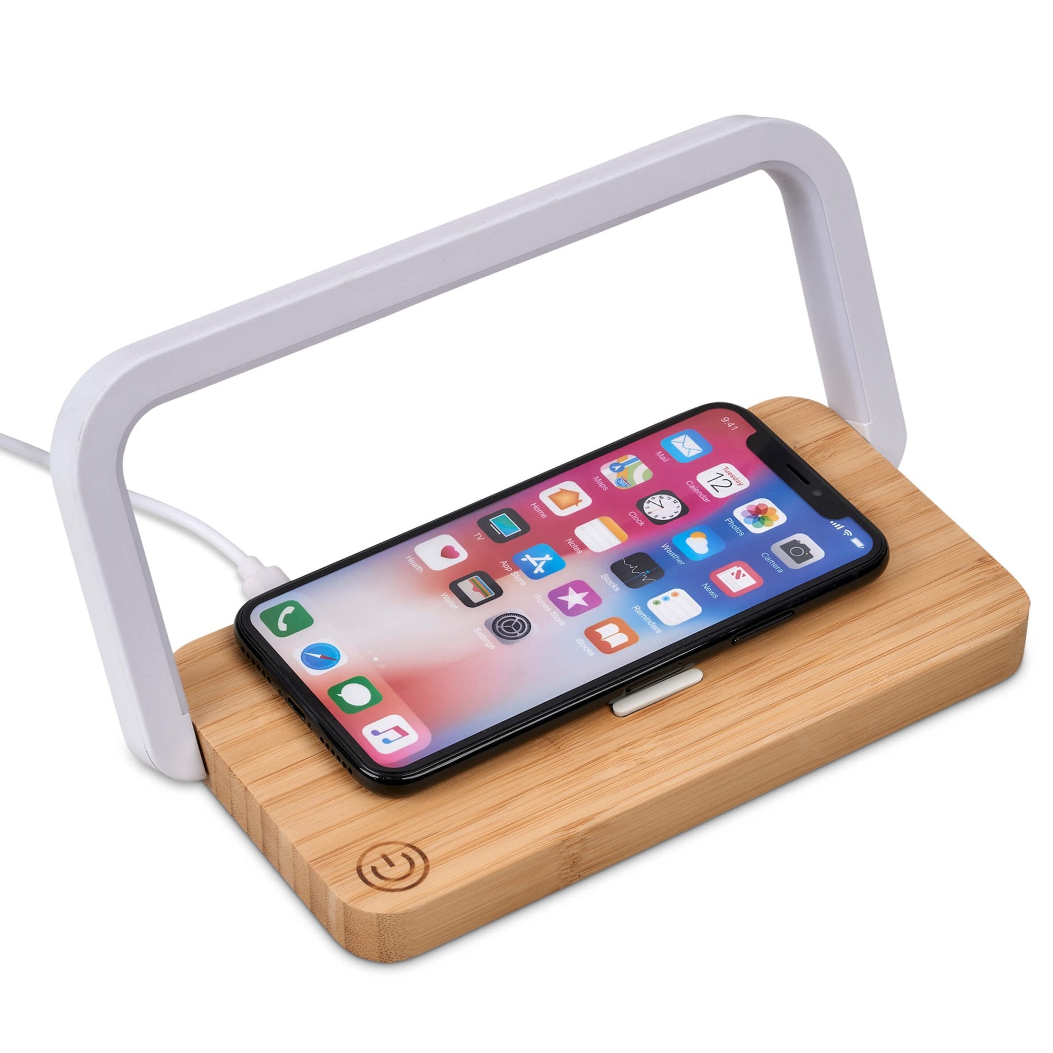 Okiyo Yoru Bamboo Wireless Charger & Light - Retail Therapy Online