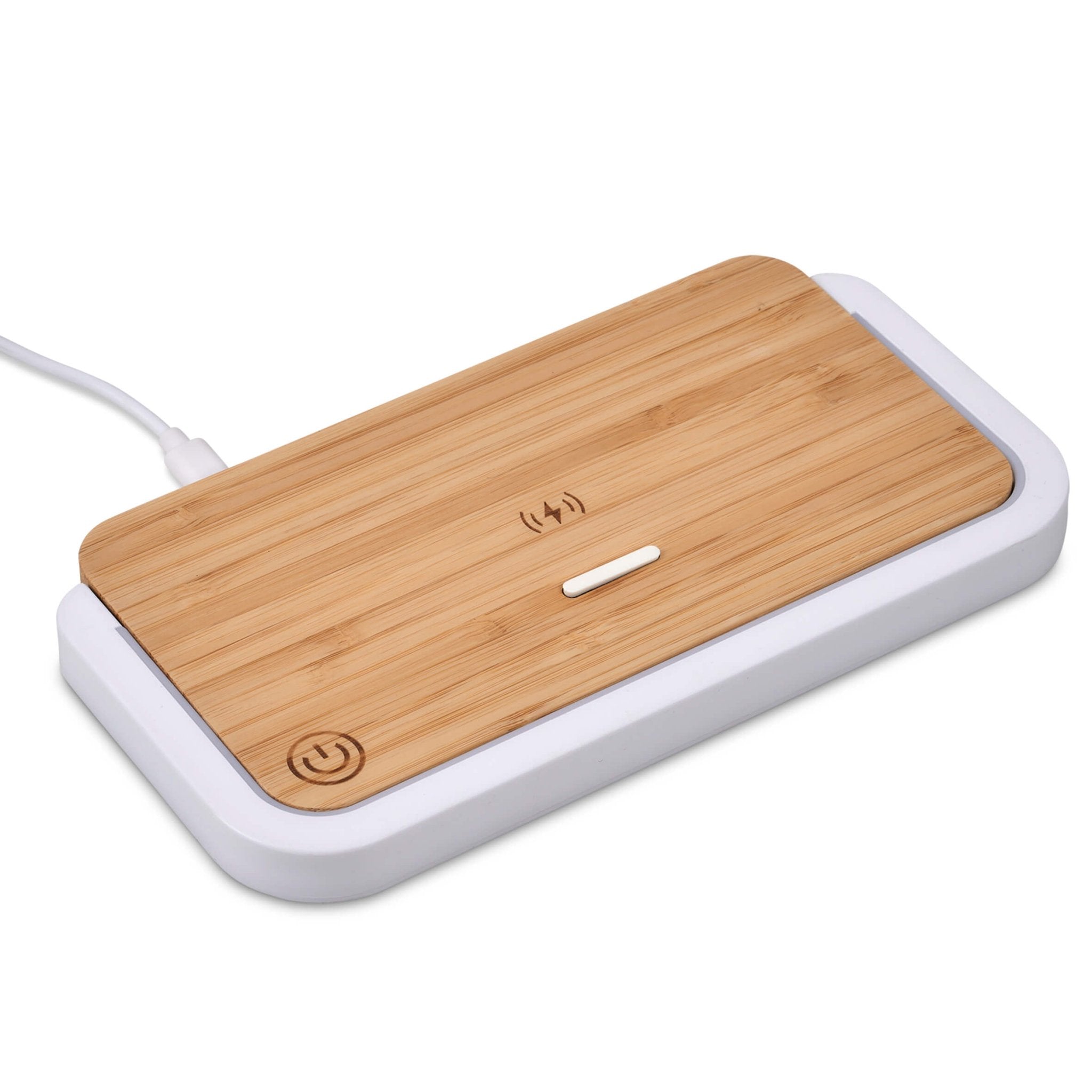 Okiyo Yoru Bamboo Wireless Charger & Light - Retail Therapy Online