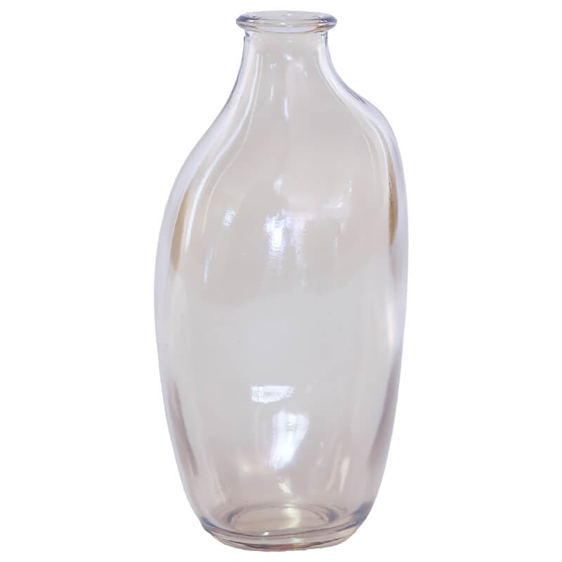 Organic Glass Mini Posy Vase - Amber - Retail Therapy Online