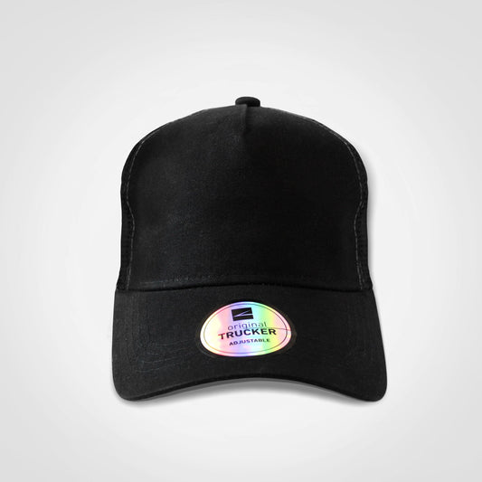 Original Cotton Trucker Cap - 5 Panel Structured - Retail Therapy Online