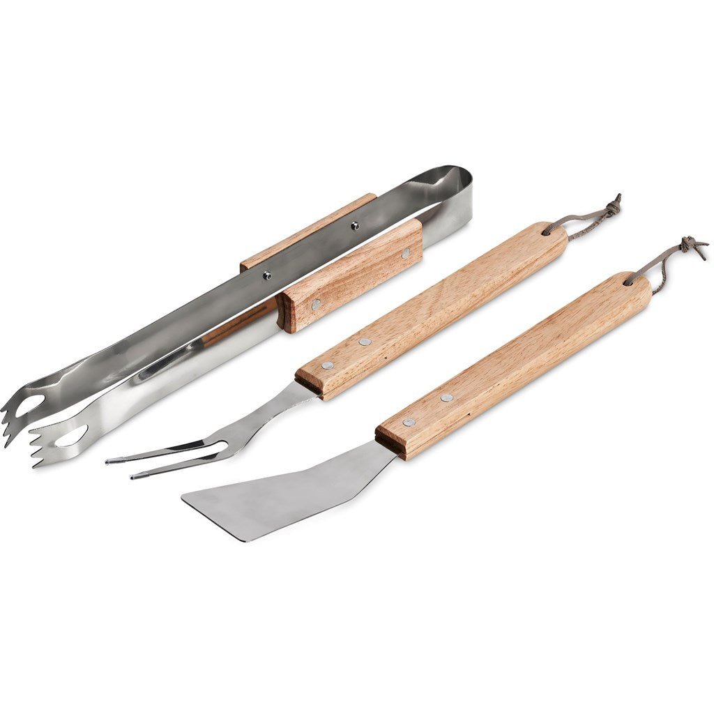 Palma Bamboo Braai Set - 3 Piece - Retail Therapy Online