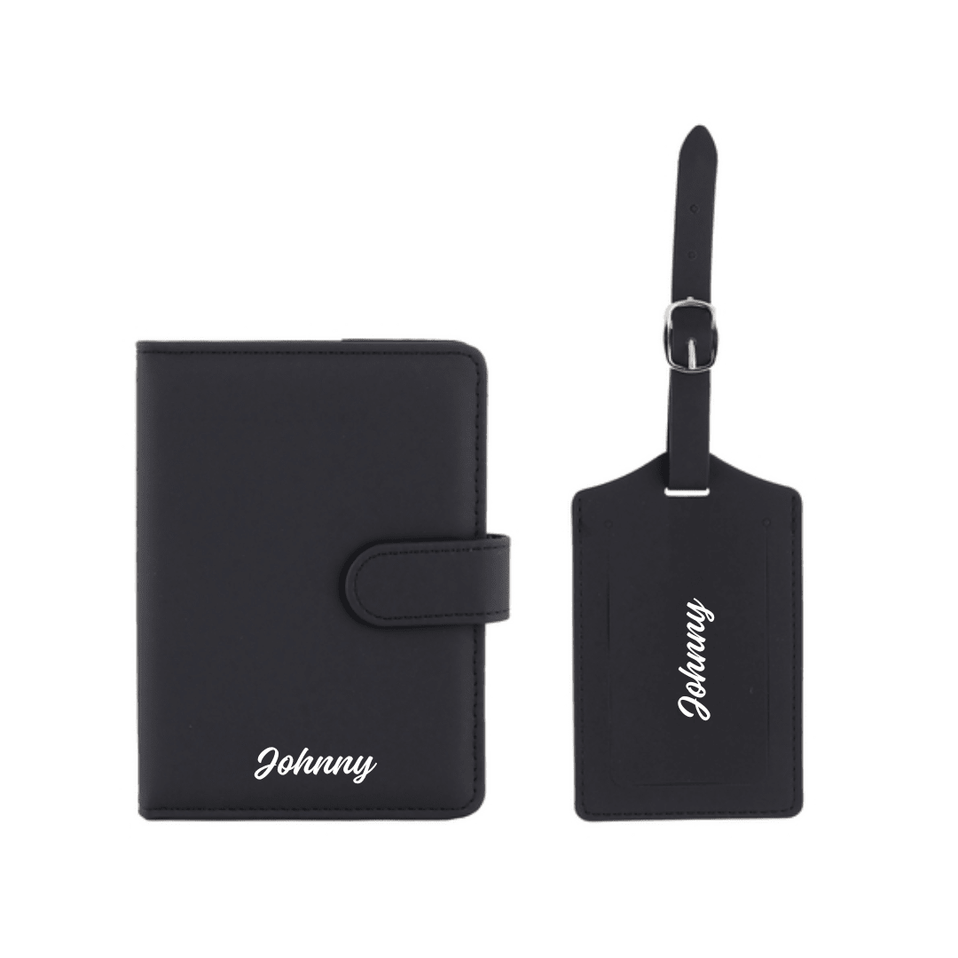 Passport Holder & Luggage Tag Set - Retail Therapy Online