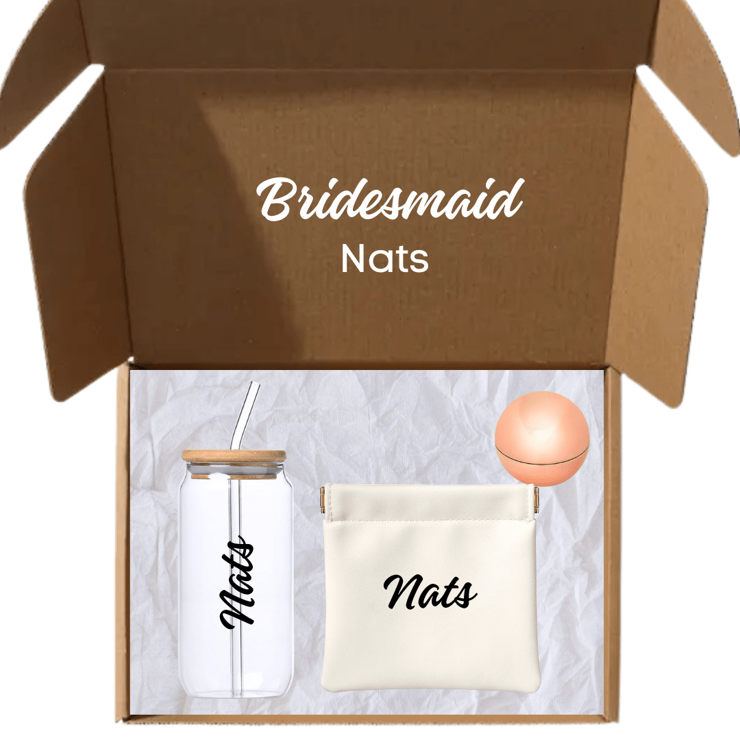 Personalised Bridesmaid / Bridal Gift Box - Glitz & Glam - Retail Therapy Online