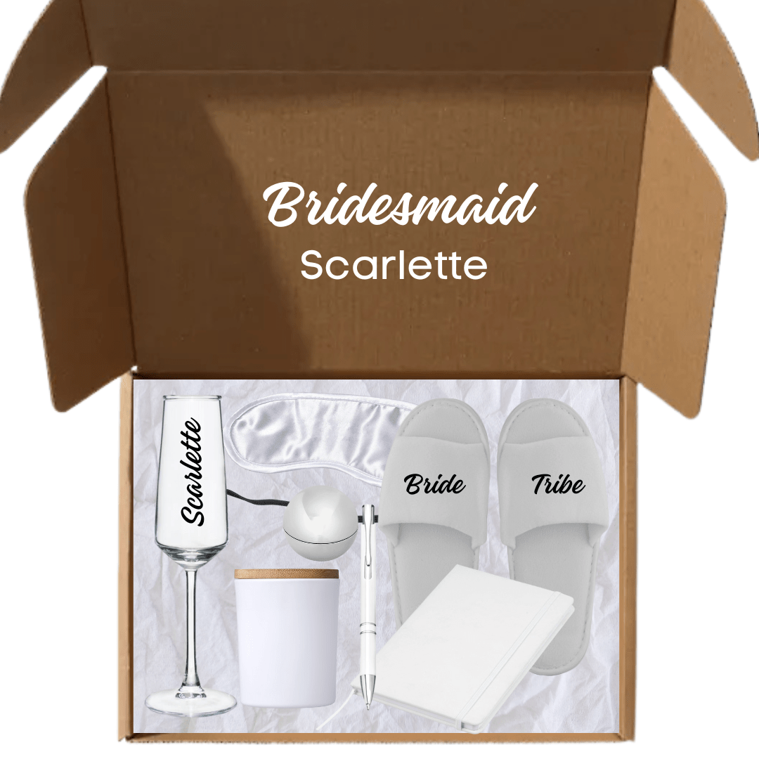 Personalised Bridesmaid / Bridal Gift Box - Pamper Me - Retail Therapy Online