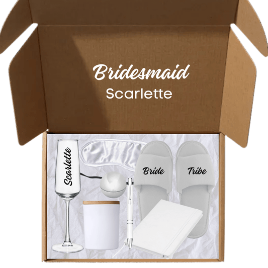 Personalised Bridesmaid / Bridal Gift Box - Pamper Me - Retail Therapy Online
