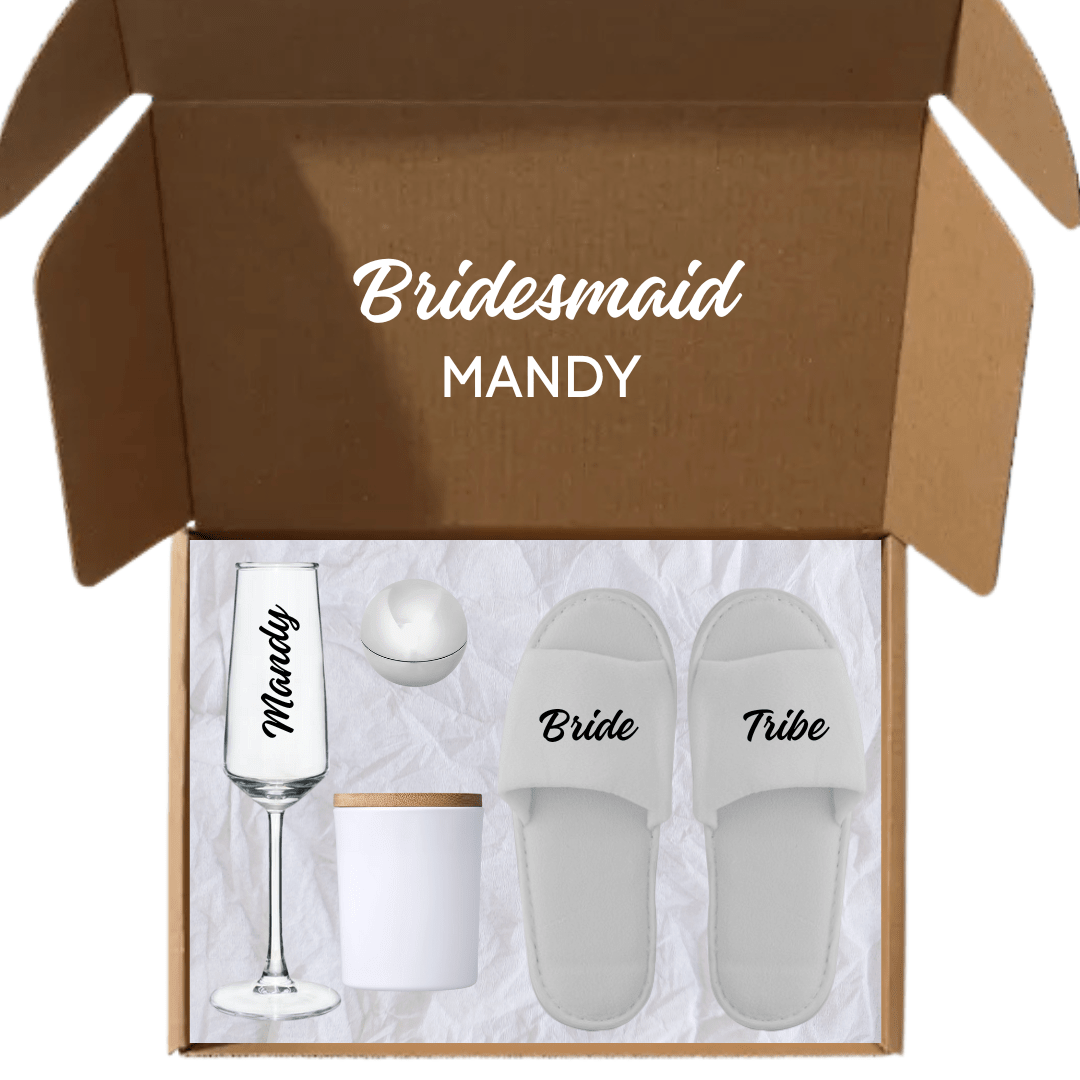 Personalised Bridesmaid / Bridal Gift Box - Pamper Me - Retail Therapy Online
