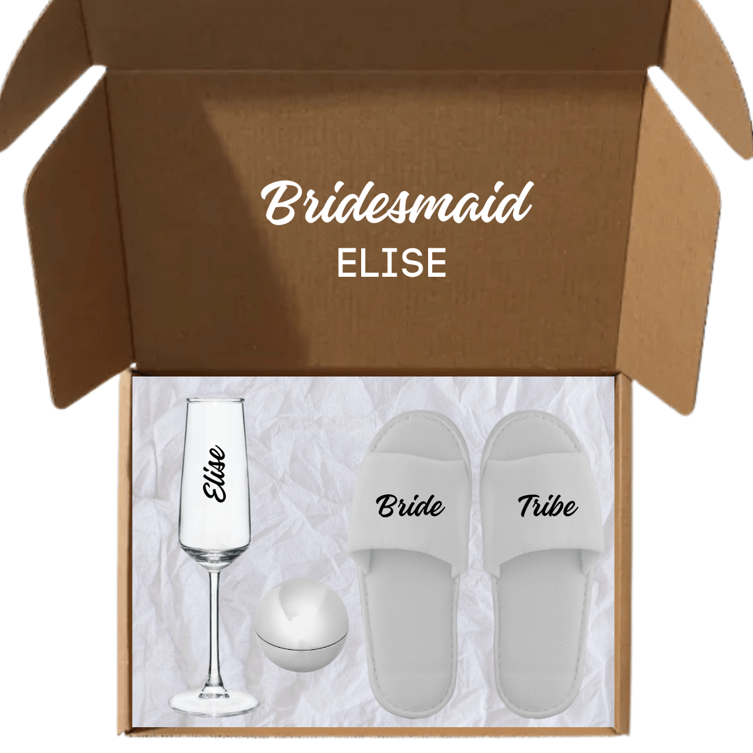 Personalised Bridesmaid / Bridal Gift Box - Pamper Me - Retail Therapy Online