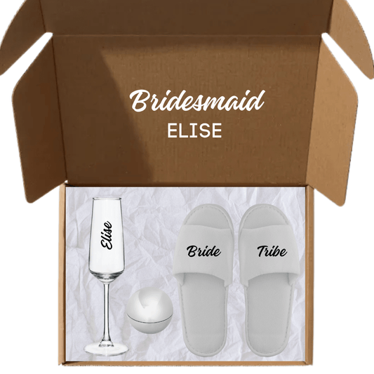 Personalised Bridesmaid / Bridal Gift Box - Pamper Me - Retail Therapy Online