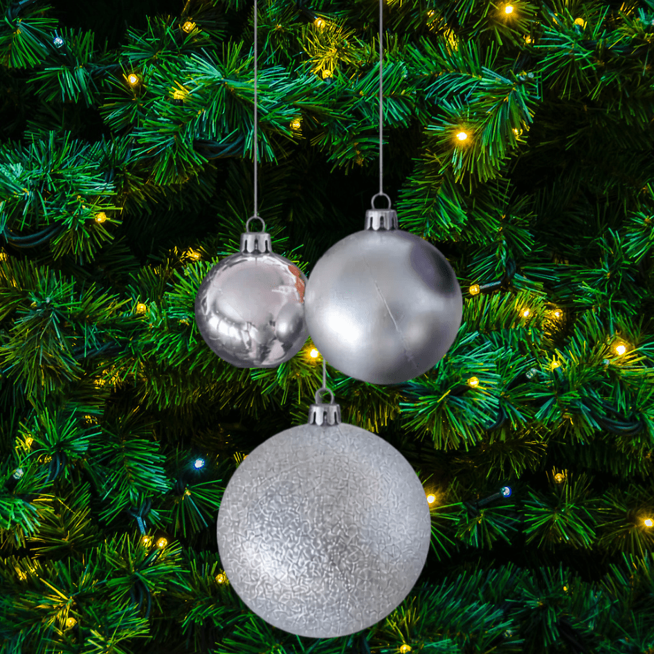 Personalised Festive Christmas Bauble - Various Sizes - Retail Therapy Online