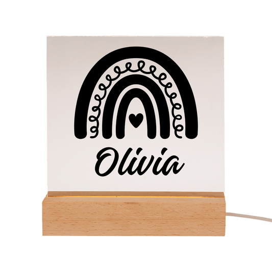 Personalised LED Display Plaque Light - Retail Therapy Online