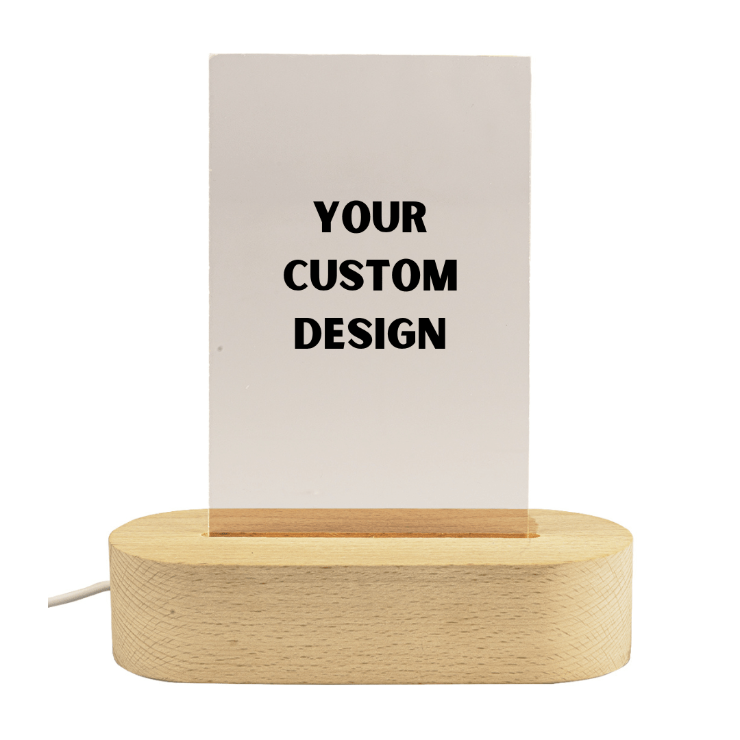 Personalised LED Display Plaque Light - Retail Therapy Online