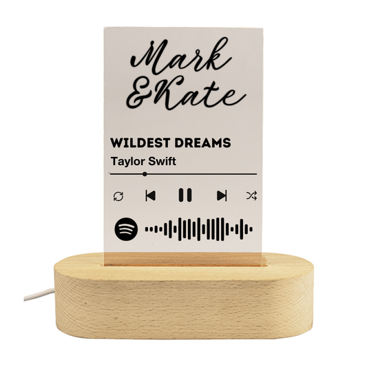 Personalised LED Display Plaque Light - Retail Therapy Online