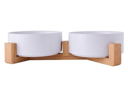 Pet Bowl & Stand - Double - Retail Therapy Online