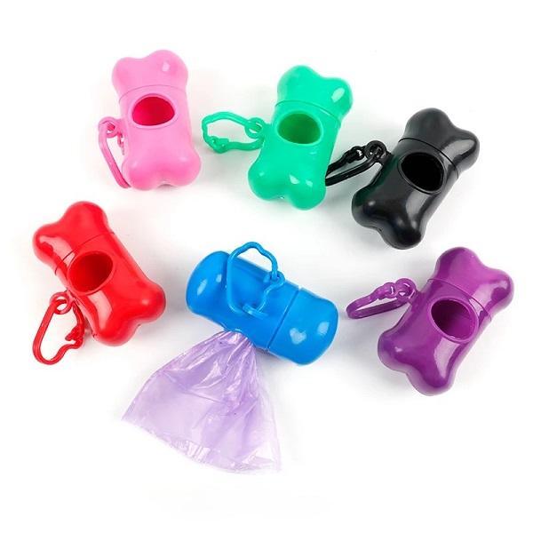 Pet Poop Bags with Dog Bone Holder - Retail Therapy Online