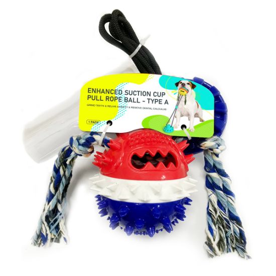 Pet Treat Chew Toy with Suction Cup - Large - Retail Therapy Online