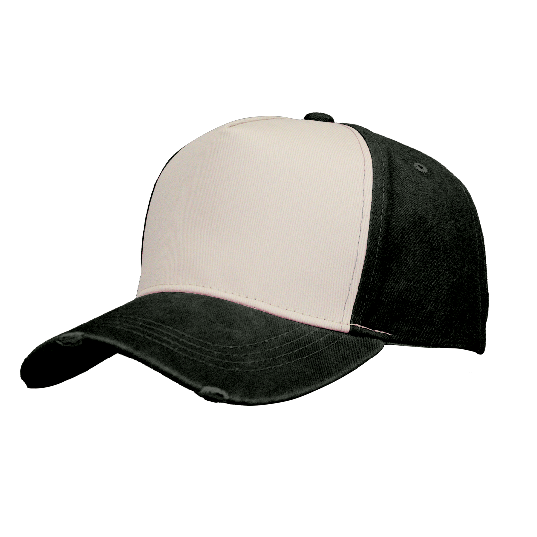 Pigment Washed 5 Panel Cap - Retail Therapy Online