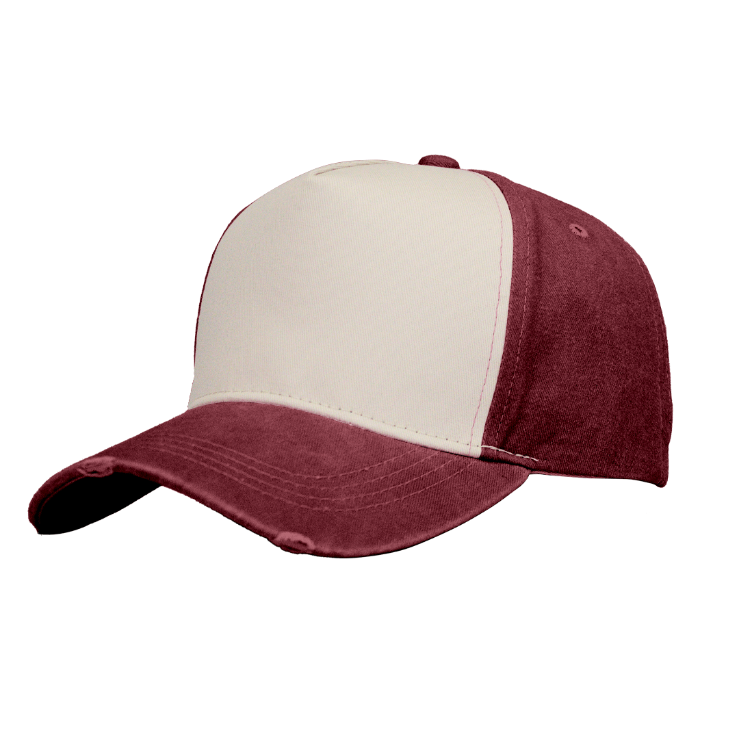 Pigment Washed 5 Panel Cap - Retail Therapy Online