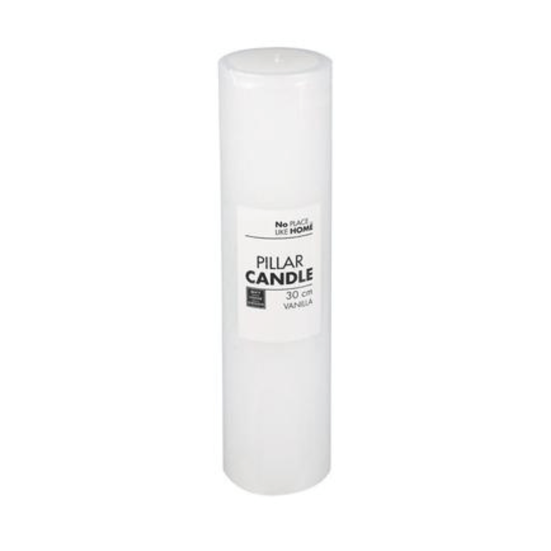 Pillar Candle - Vanilla Scented - Retail Therapy Online