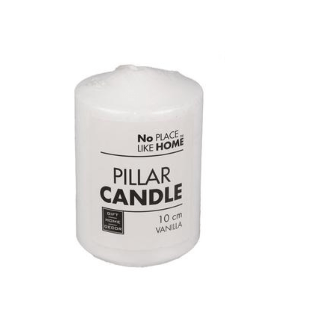 Pillar Candle - Vanilla Scented - Retail Therapy Online