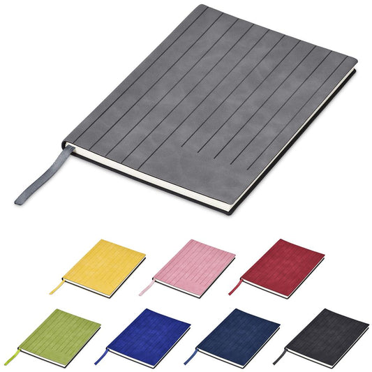 Pinstripe A5 Soft Cover Notebook - Retail Therapy Online