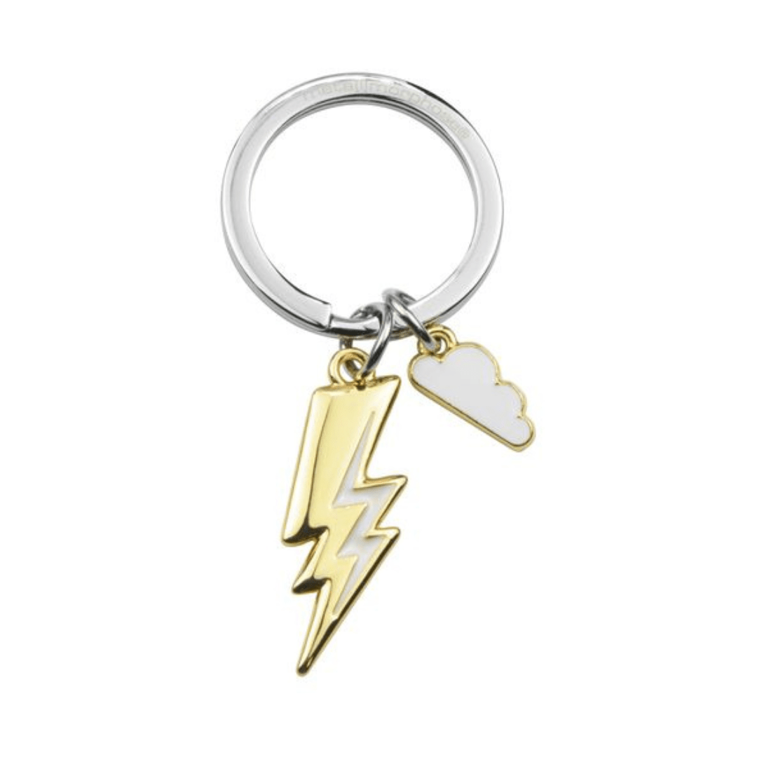Premium 3D Metal Keyring - Lightning Bolt - Retail Therapy Online