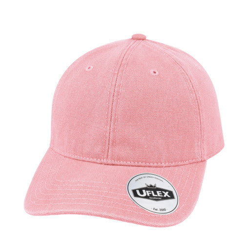 Uflex 6P Washed Canvas Unstructured Cap
