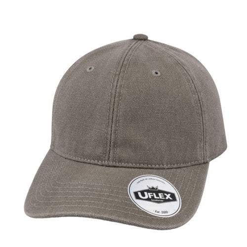 Uflex 6P Washed Canvas Unstructured Cap