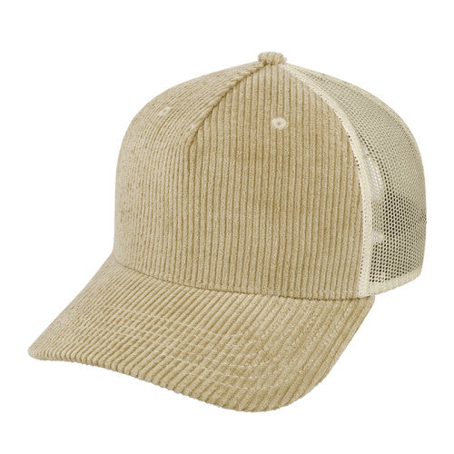 Uflex Cotton Corduroy Trucker 5 Panel