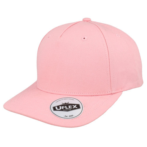 Uflex 5 Panel Curved Peak Snapback Cap