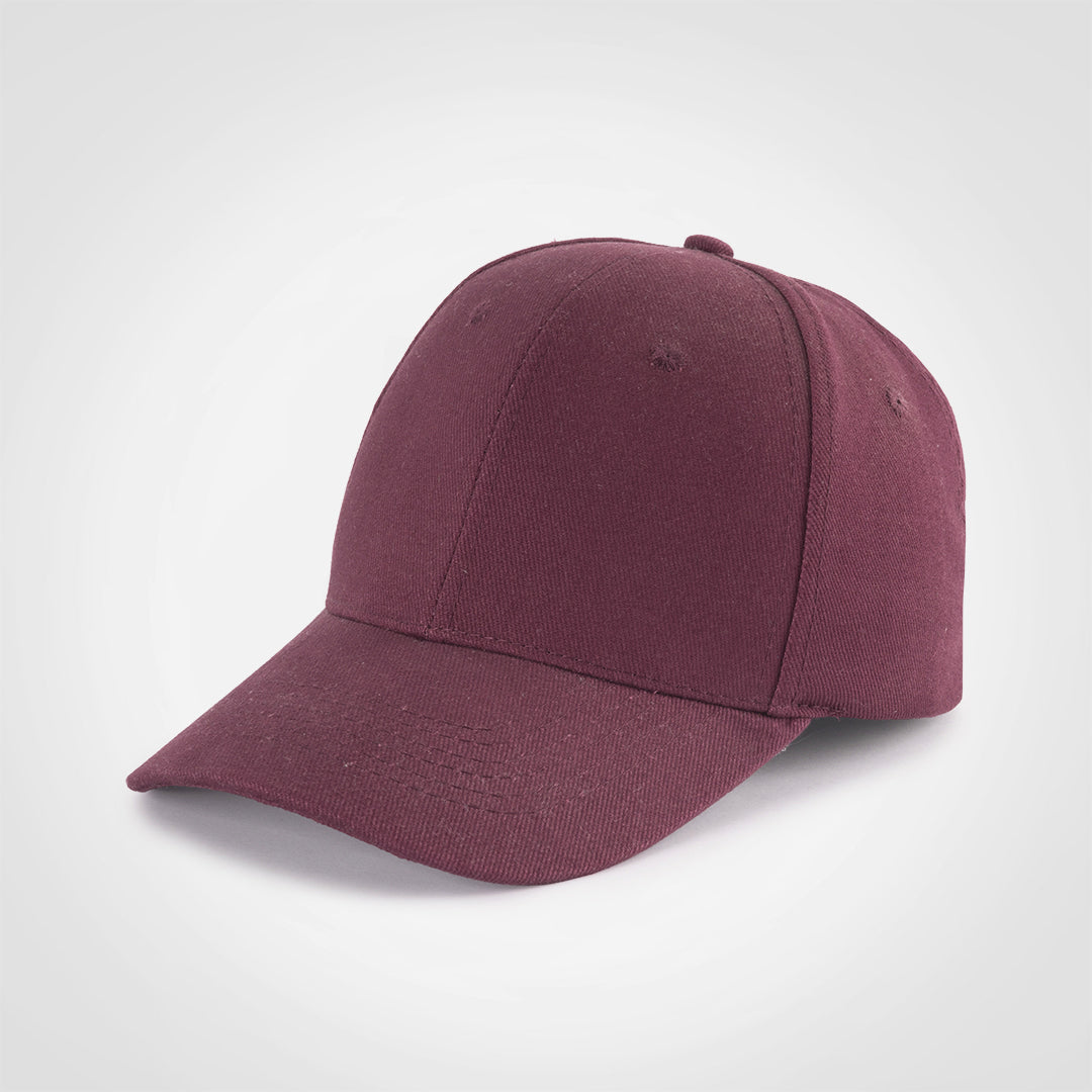 Brushed Cotton 6 Panel Cap