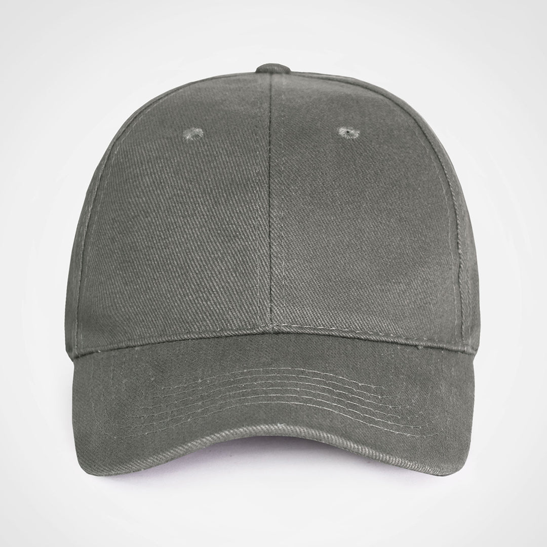 Brushed Cotton 6 Panel Cap