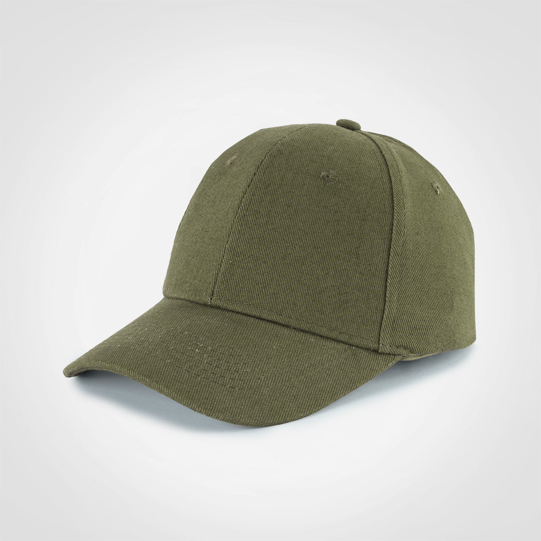 Brushed Cotton 6 Panel Cap