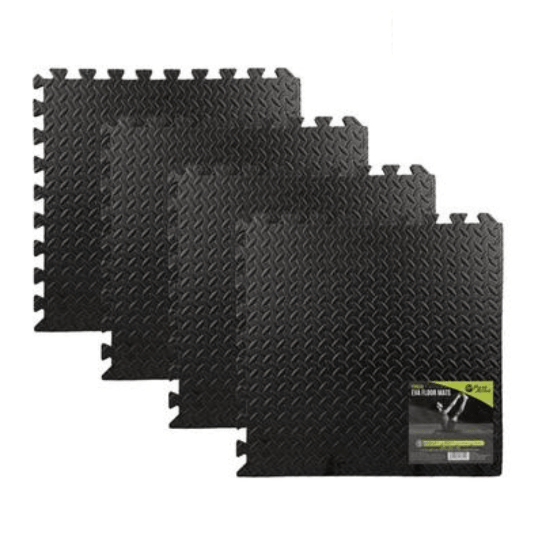 Pulse Active Interlocking EVA Floor Mats - Set of 4 - Retail Therapy Online