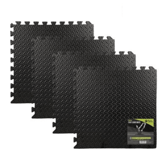 Pulse Active Interlocking EVA Floor Mats - Set of 4 - Retail Therapy Online
