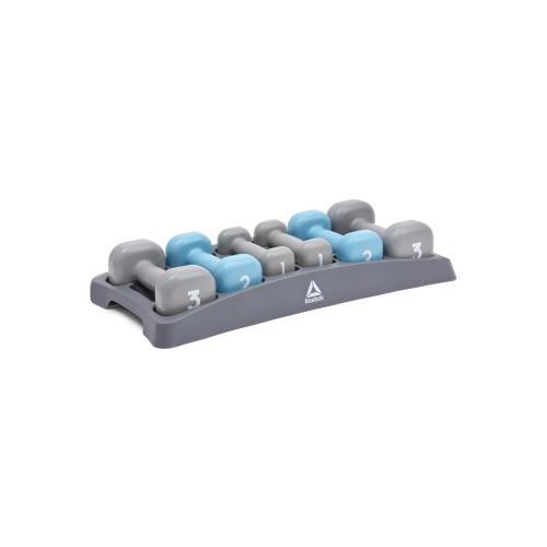 Reebok Dumbbell Set - 1,2&3 kgs with Weight Rack - Retail Therapy Online