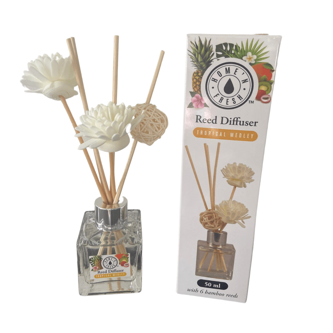 Reed Diffuser Bamboo Flower Sticks - Set of 4 - Retail Therapy Online