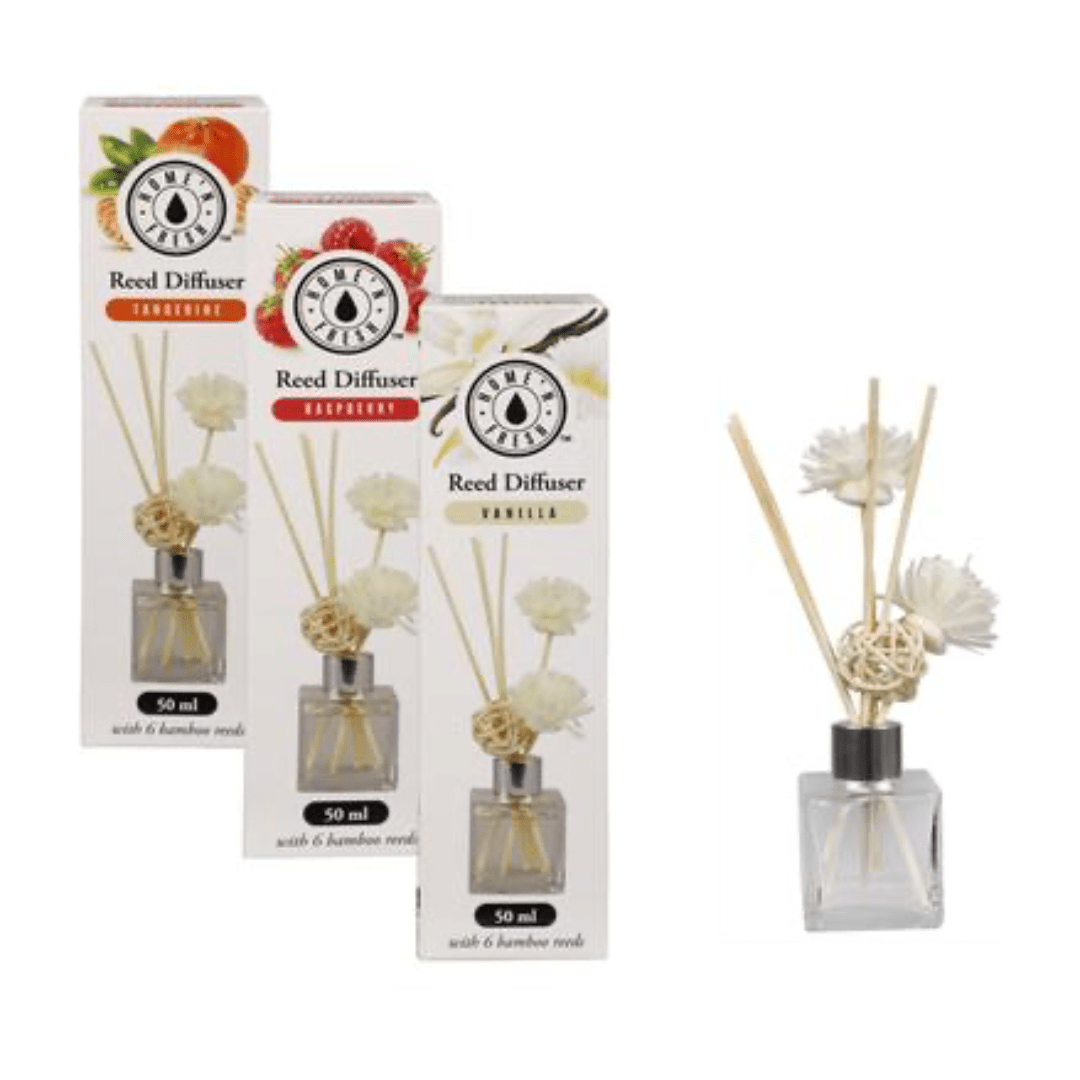 Reed Diffuser Bamboo Flower Sticks - Set of 4 - Retail Therapy Online