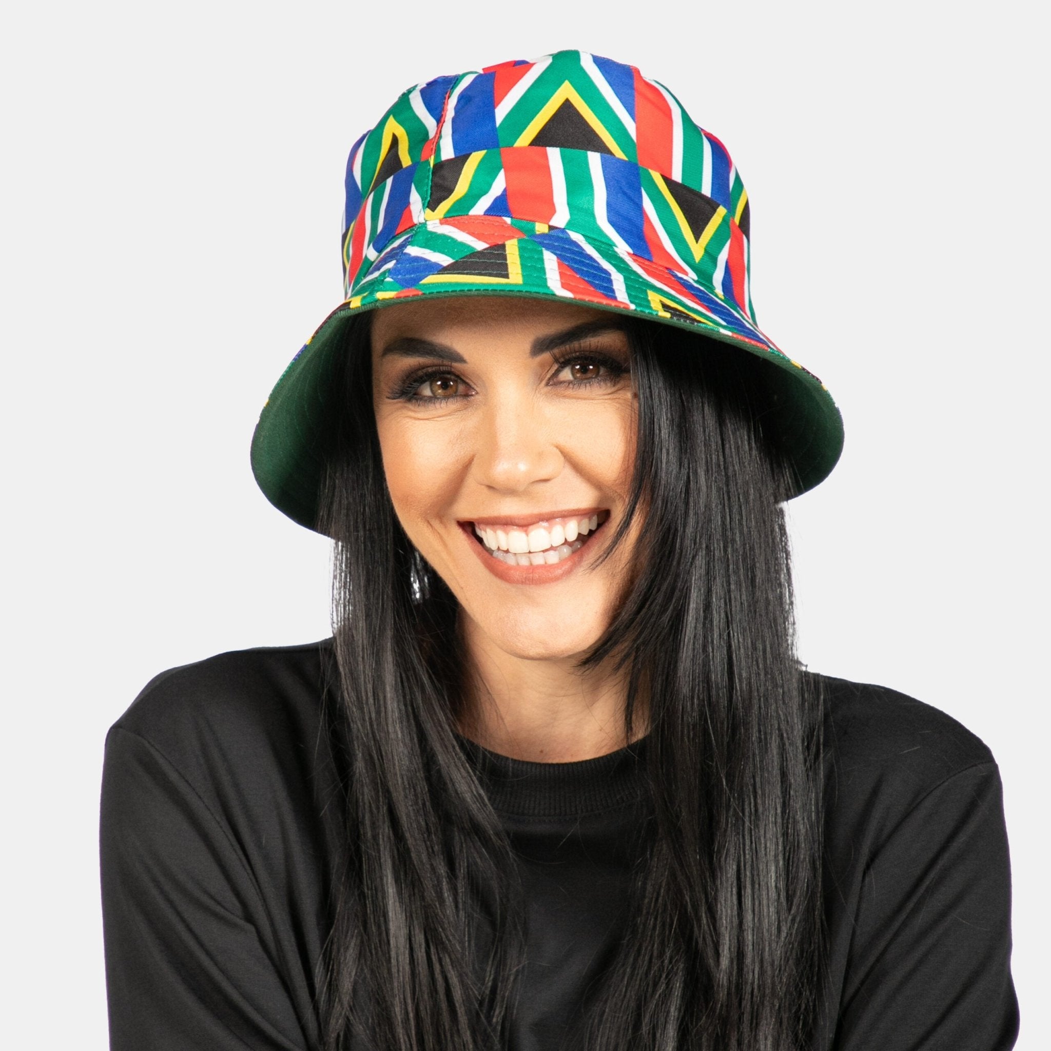 Reversible SA Flag Bucket Hat - Retail Therapy Online