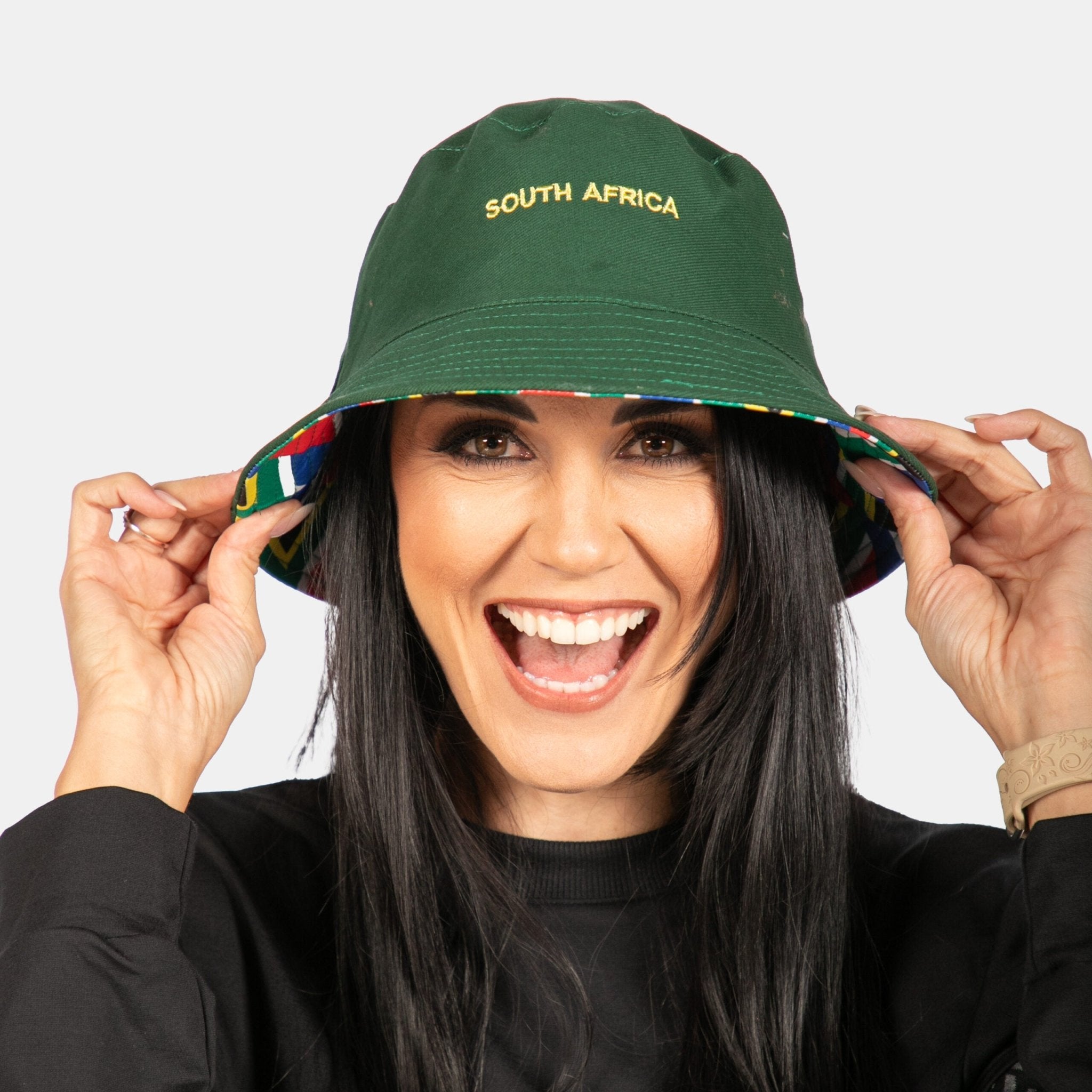 Reversible SA Flag Bucket Hat - Retail Therapy Online