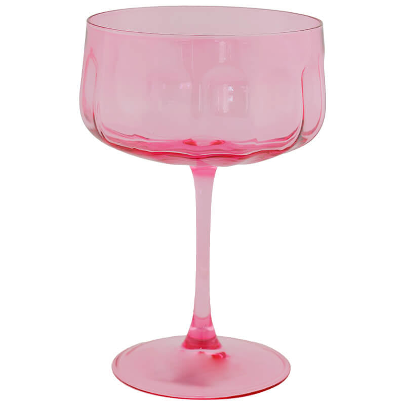 Rome Pink Cocktail Glass 310ml - Set of 4 - Retail Therapy Online