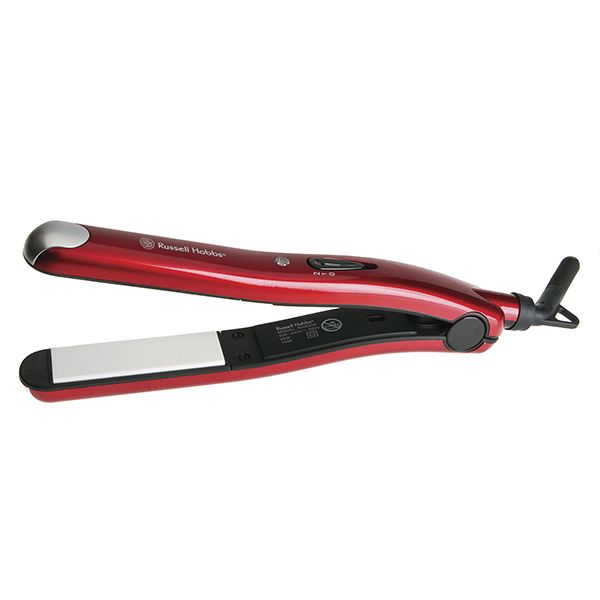 Russell Hobbs Curvy Red Ceramic Straightener - Retail Therapy Online